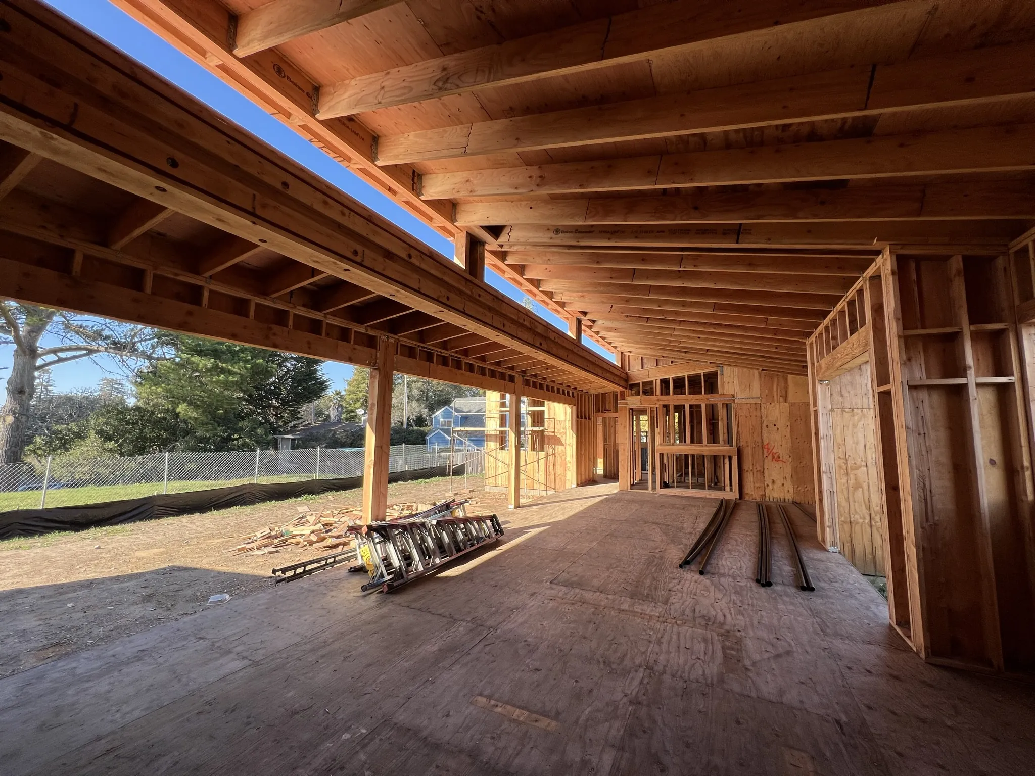 Architectural schematic design, entitlements, and construction documentation process